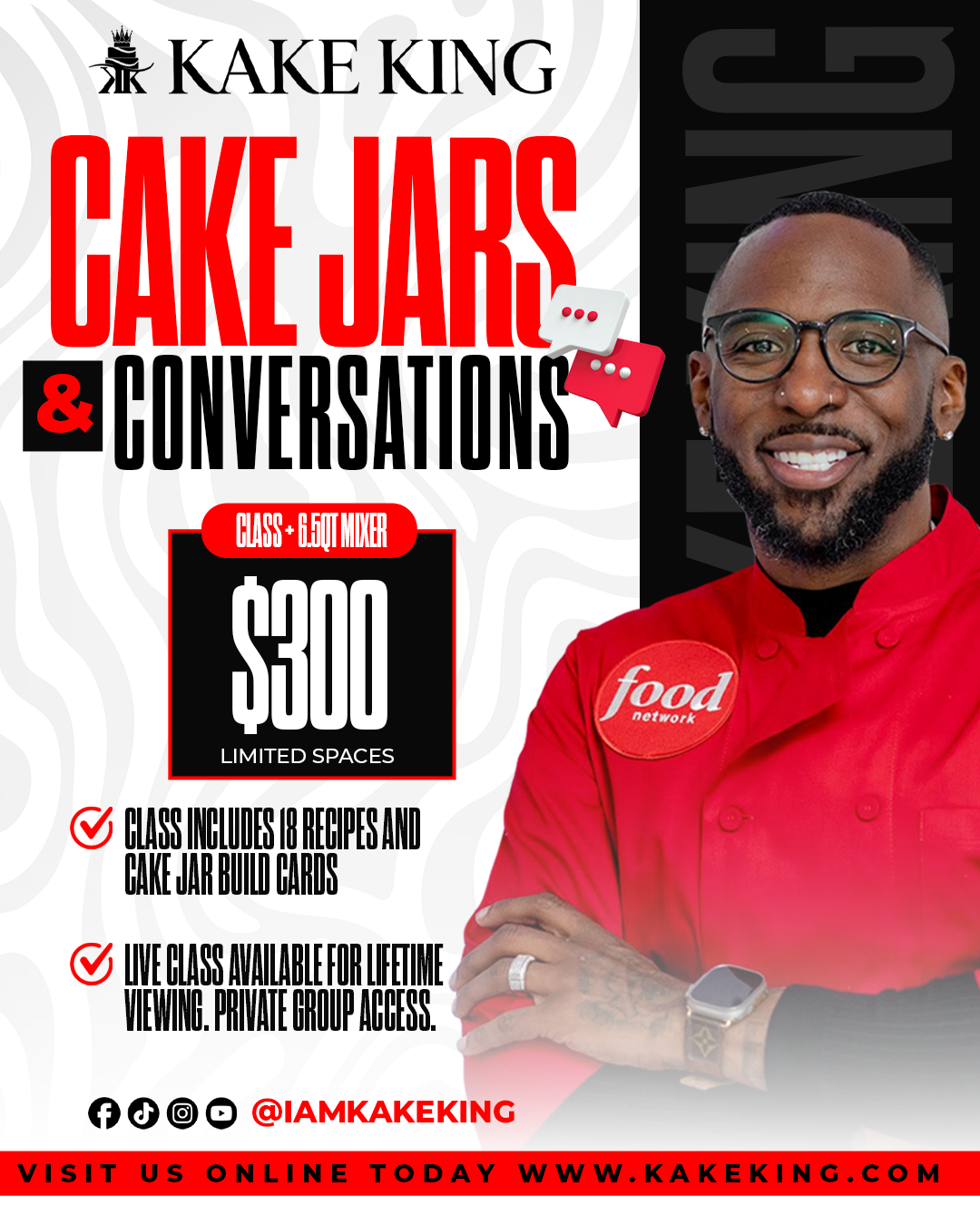 Cake Jars & Conversation