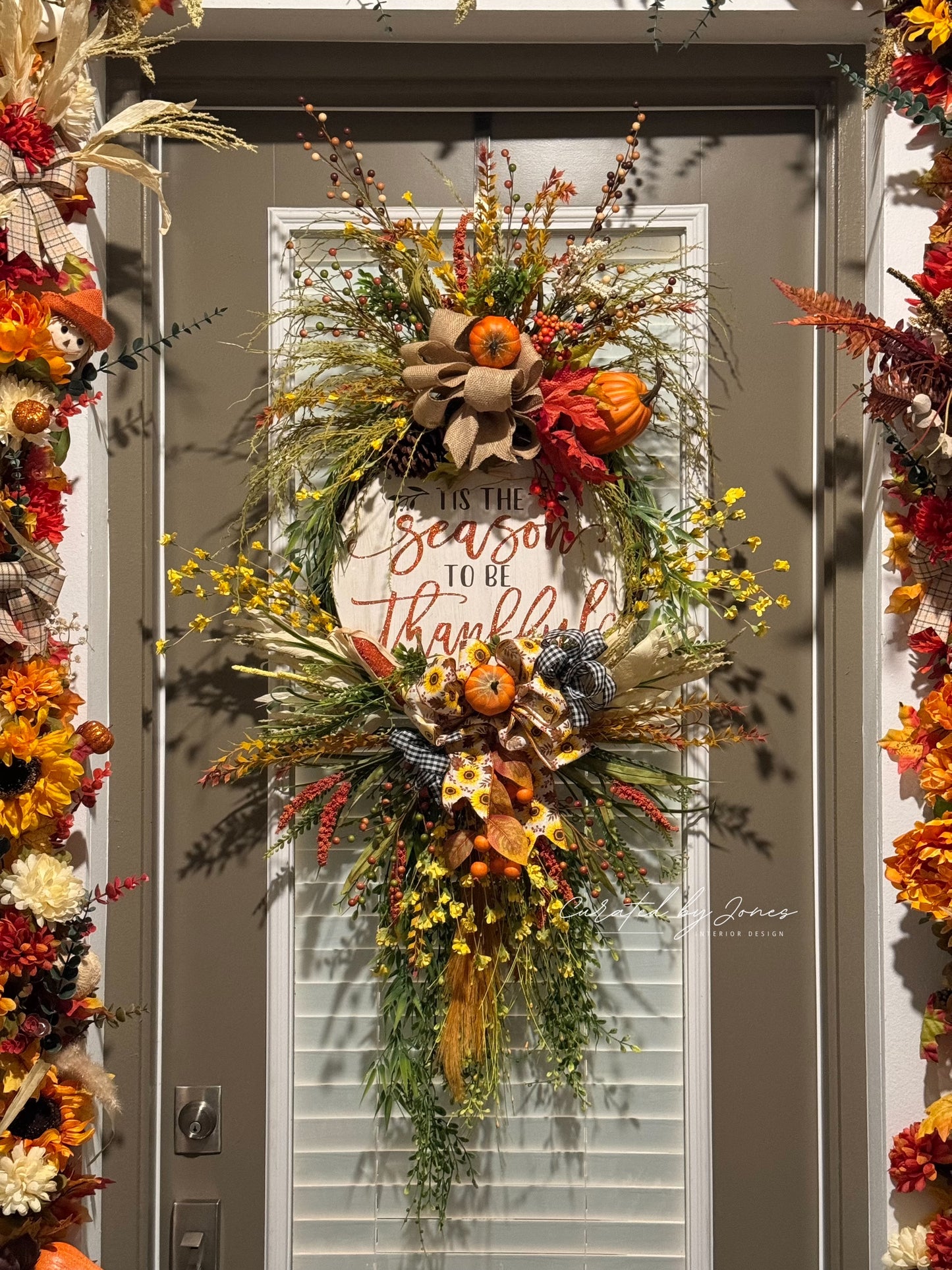 Season of Thankfulness Door Wreath