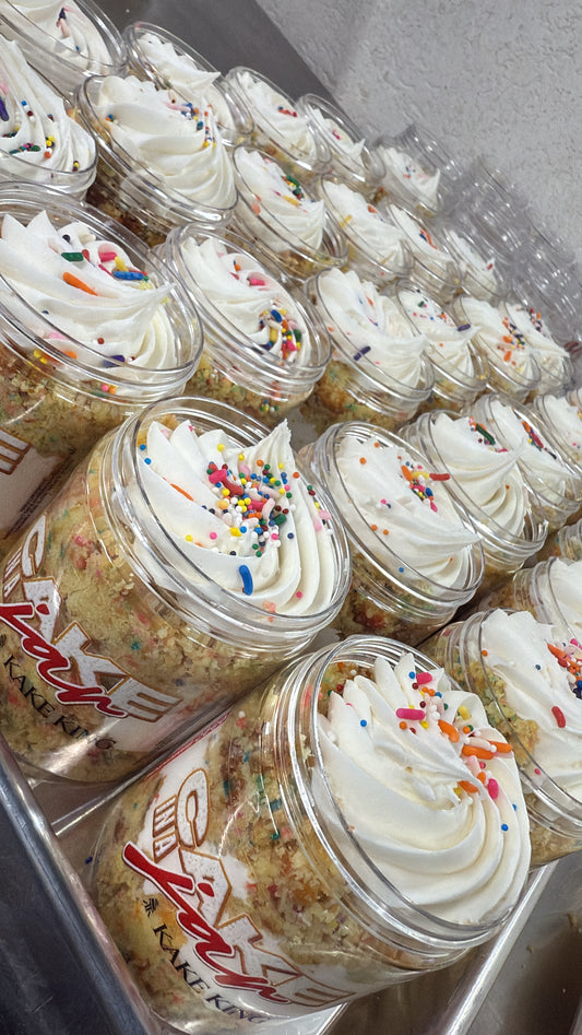 Cake In A Jar ( Sweet Tooth Friday Drop)