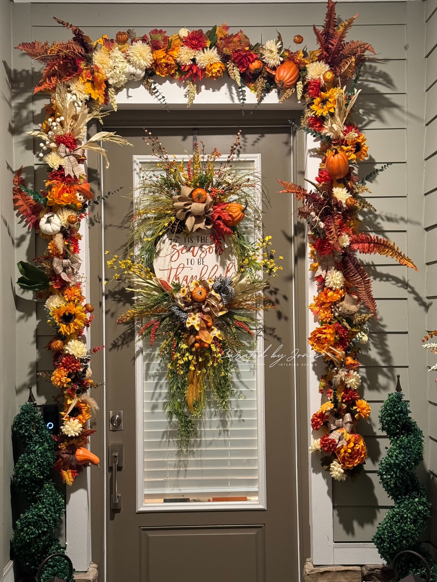 Season of Thankfulness Door Wreath