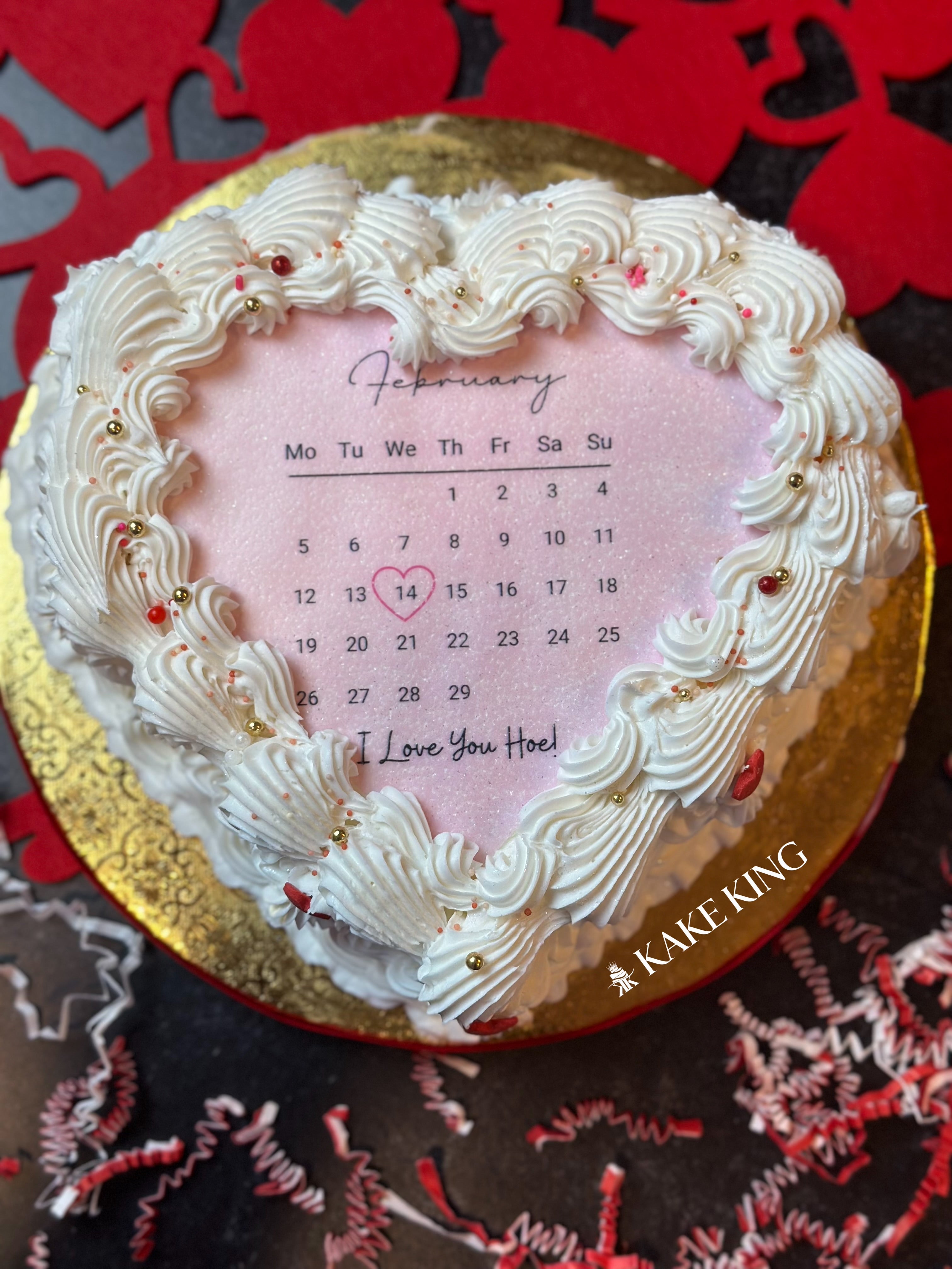 Red Rose Birthday Cake - The Cakery - Leamington Spa & Warwickshire Cake  Boutique